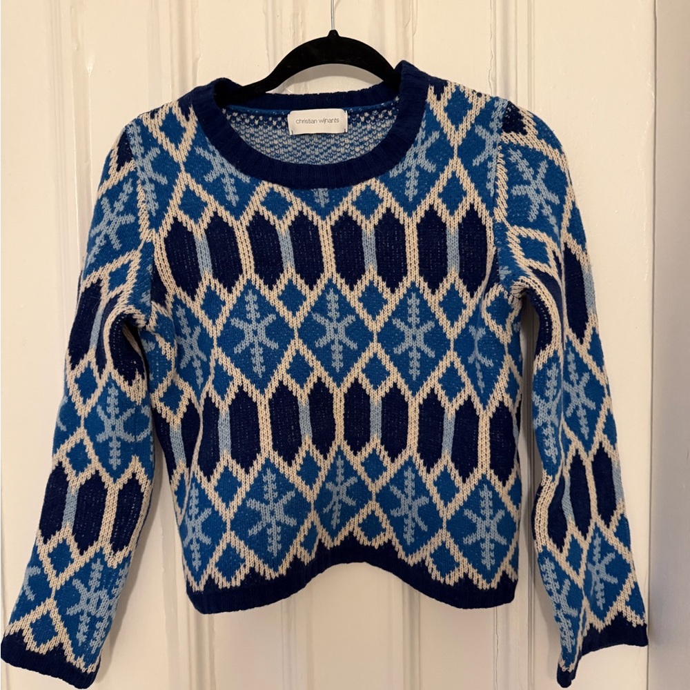 Christian wijnants Wool Geometric Sweater
